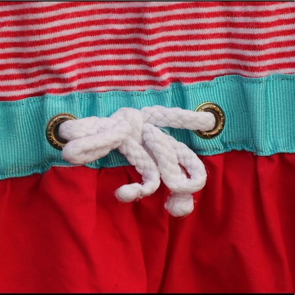 Nautica Red, White, and Blue Striped Dress - Picture 3 of 6